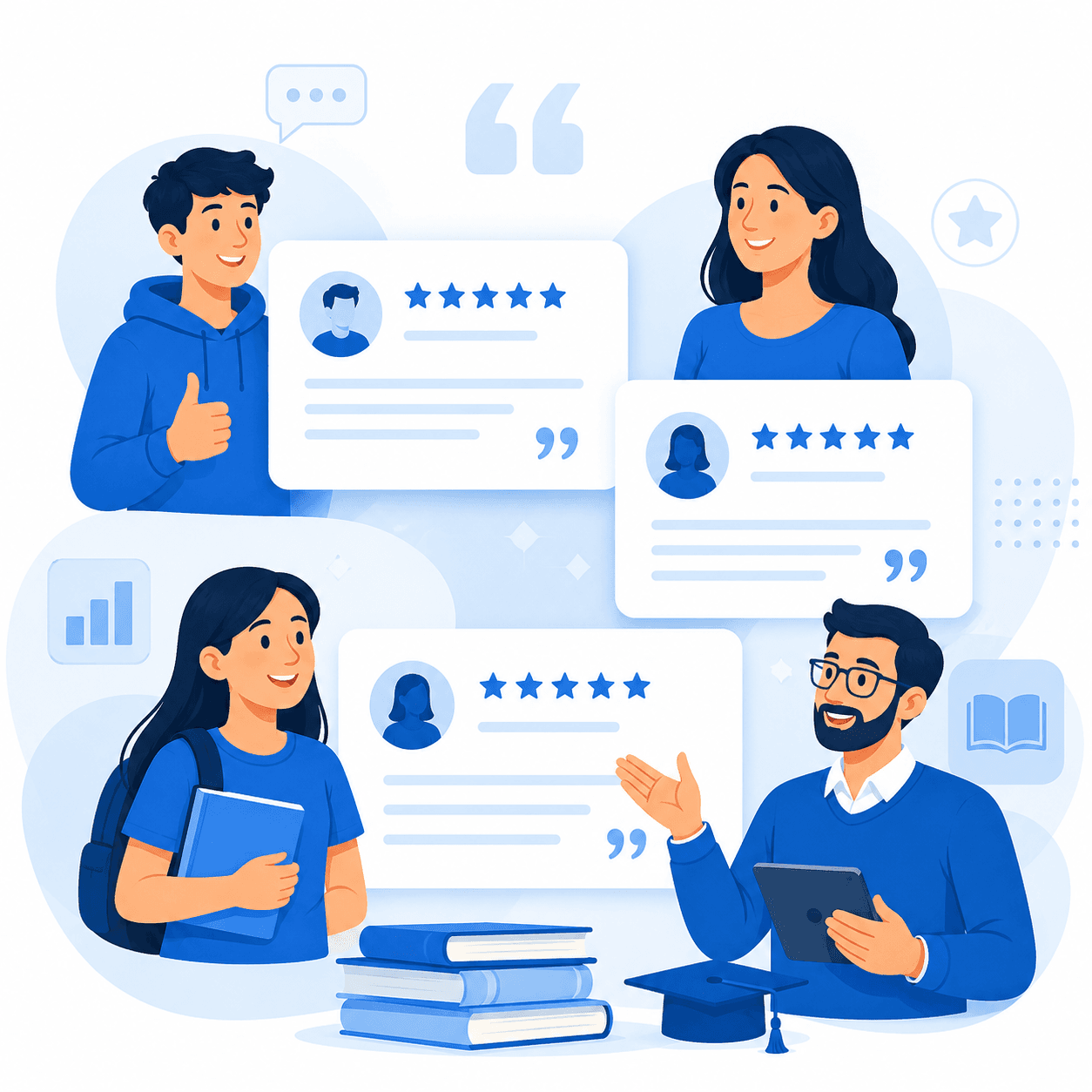 Studymaxx testimonials page preview