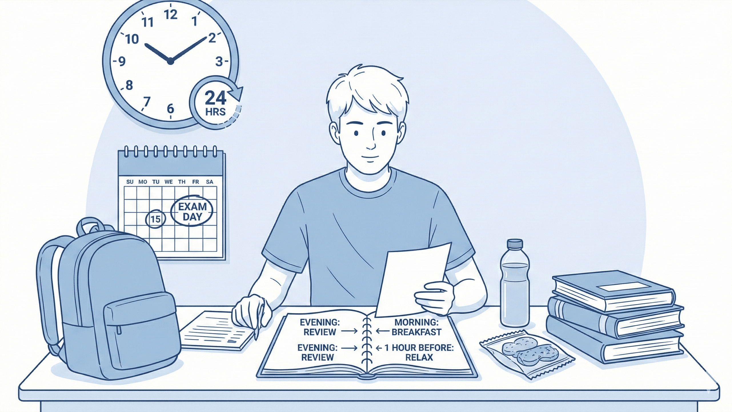 The 24-Hour Countdown: A Timeline Strategy for Exam Day