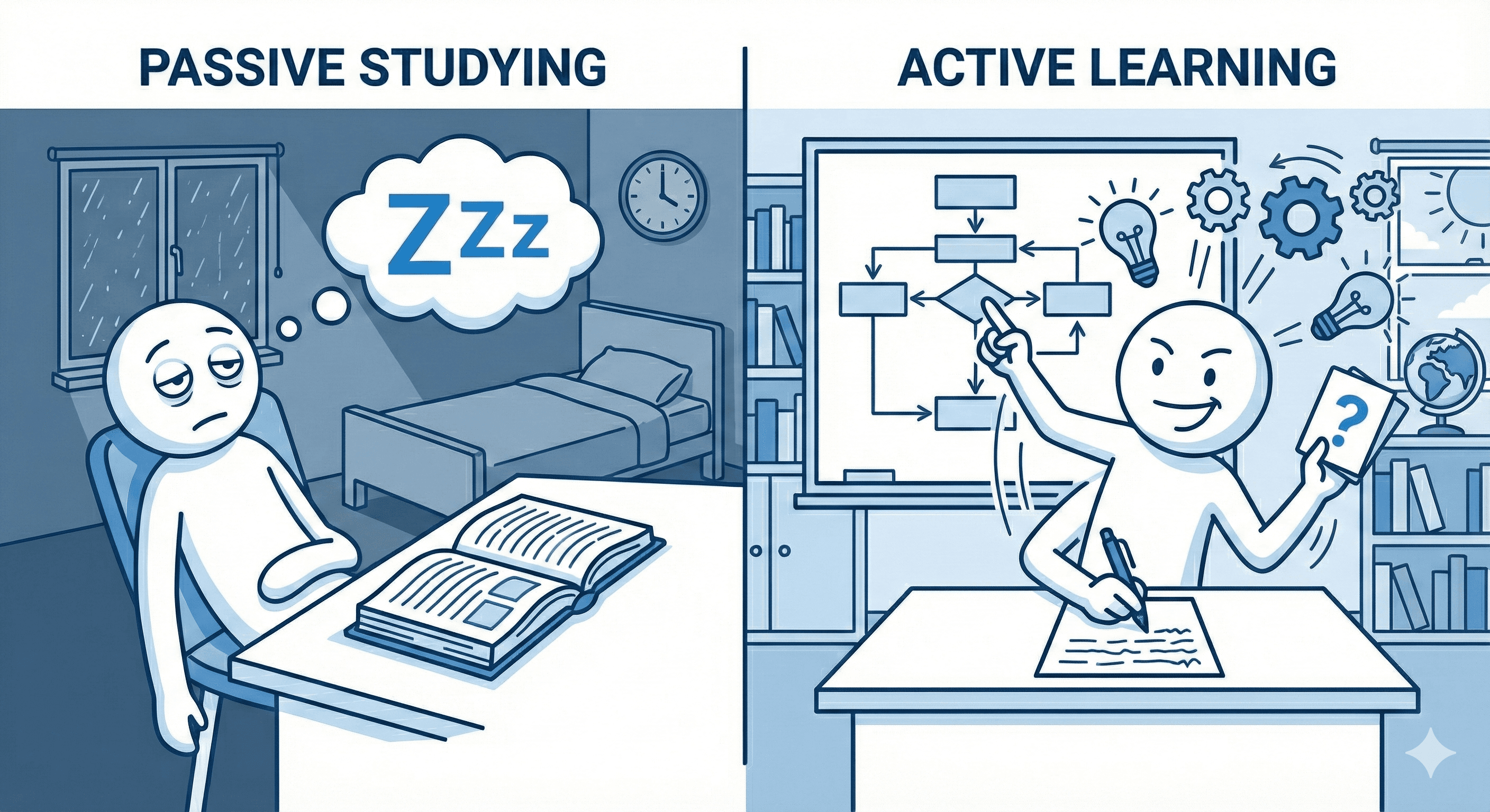 Why Reading Your Textbook is Not Studying
